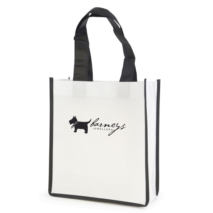 Mini Contrast Shopper-Black Mini Contrast Shopper-Black