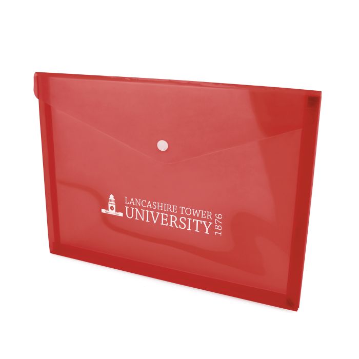 Hyde Document Folder-Red Hyde Document Folder-Red