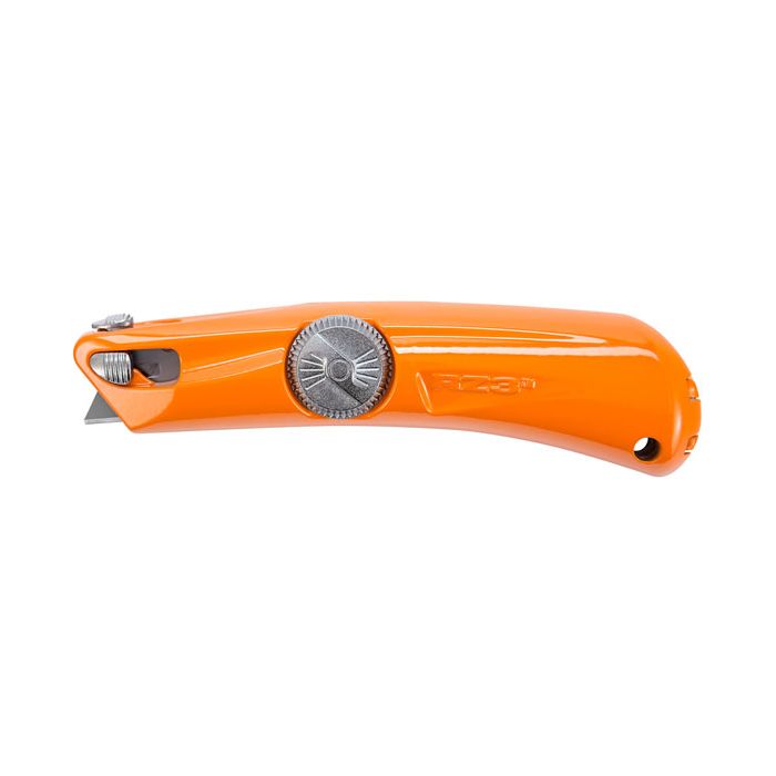 METAL SPRING BACK SAFETY KNIFE - Orange METAL SPRING BACK SAFETY KNIFE - Orange