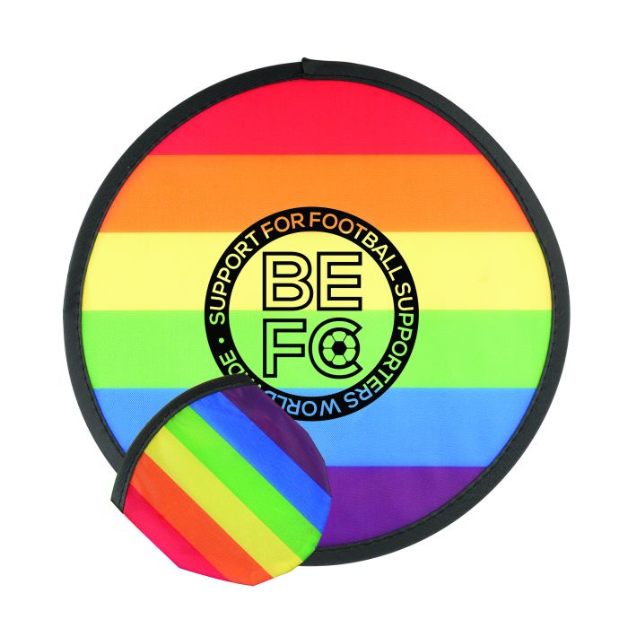 Rainbow Foldable Flying Disk Rainbow Foldable Flying Disk