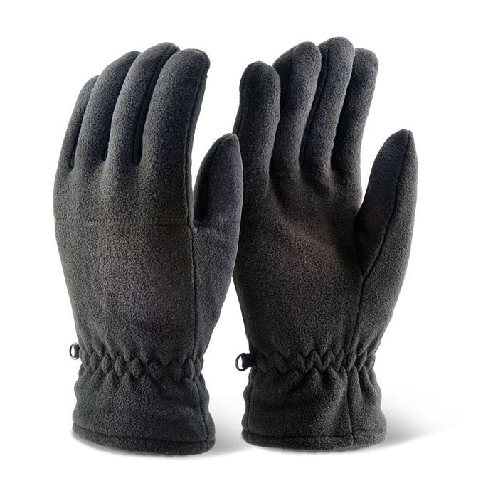 THINSULATE FLEECE GLOVE BLACK - Black THINSULATE FLEECE GLOVE BLACK - Black