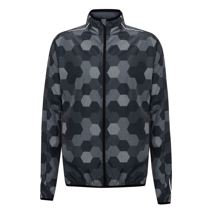 TriDri® ultra-light fitness shell - Hex Black - S TriDri® ultra-light fitness shell - Hex Black - S