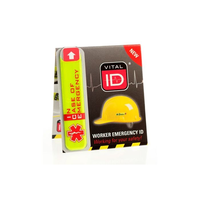 EMERGENCY ID STANDARD (ICE) - Saturn Yellow EMERGENCY ID STANDARD (ICE) - Saturn Yellow