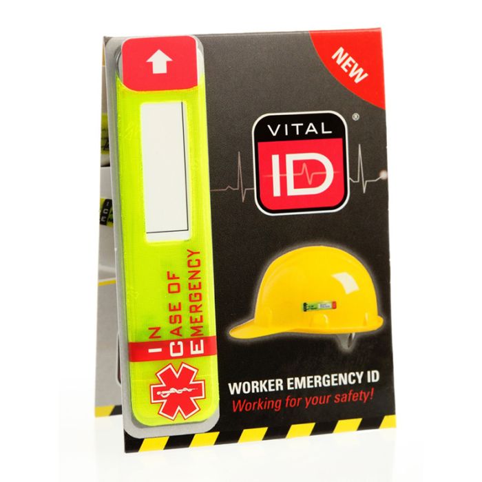 EMERGENCY ID DATA WINDOW (ICE) - Saturn Yellow EMERGENCY ID DATA WINDOW (ICE) - Saturn Yellow