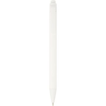 Chartik monochromatic recycled paper ballpoint pen with matte finish (black ink)