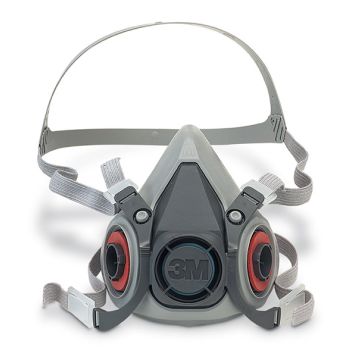 3M 6100S HALF MASK SMALL - Grey