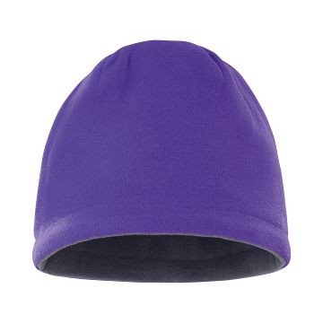 Reversible fleece skull hat