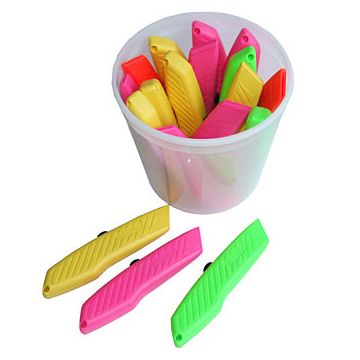 BUCKET MERCHANDISER - Hi Vis Yellow