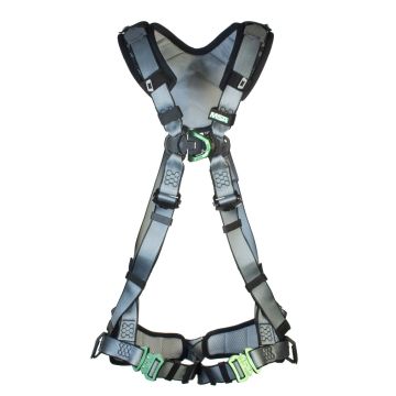 V-FIT BACK/CHEST D-RING BAYONET HARNESS XL - Black