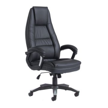 Noble high back managers chair - Black
