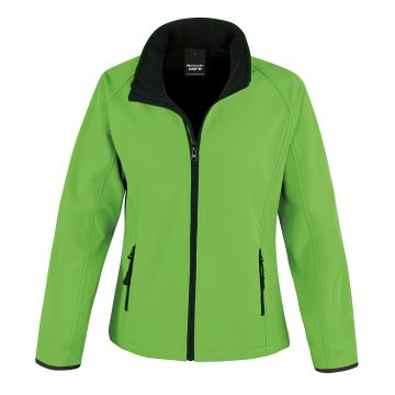 Women's Core printable softshell jacket