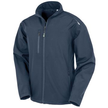 Recycled 3-layer printable softshell jacket
