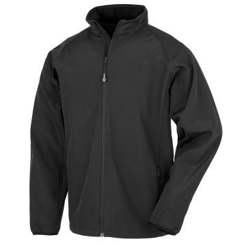 Recycled 2-layer printable junior softshell